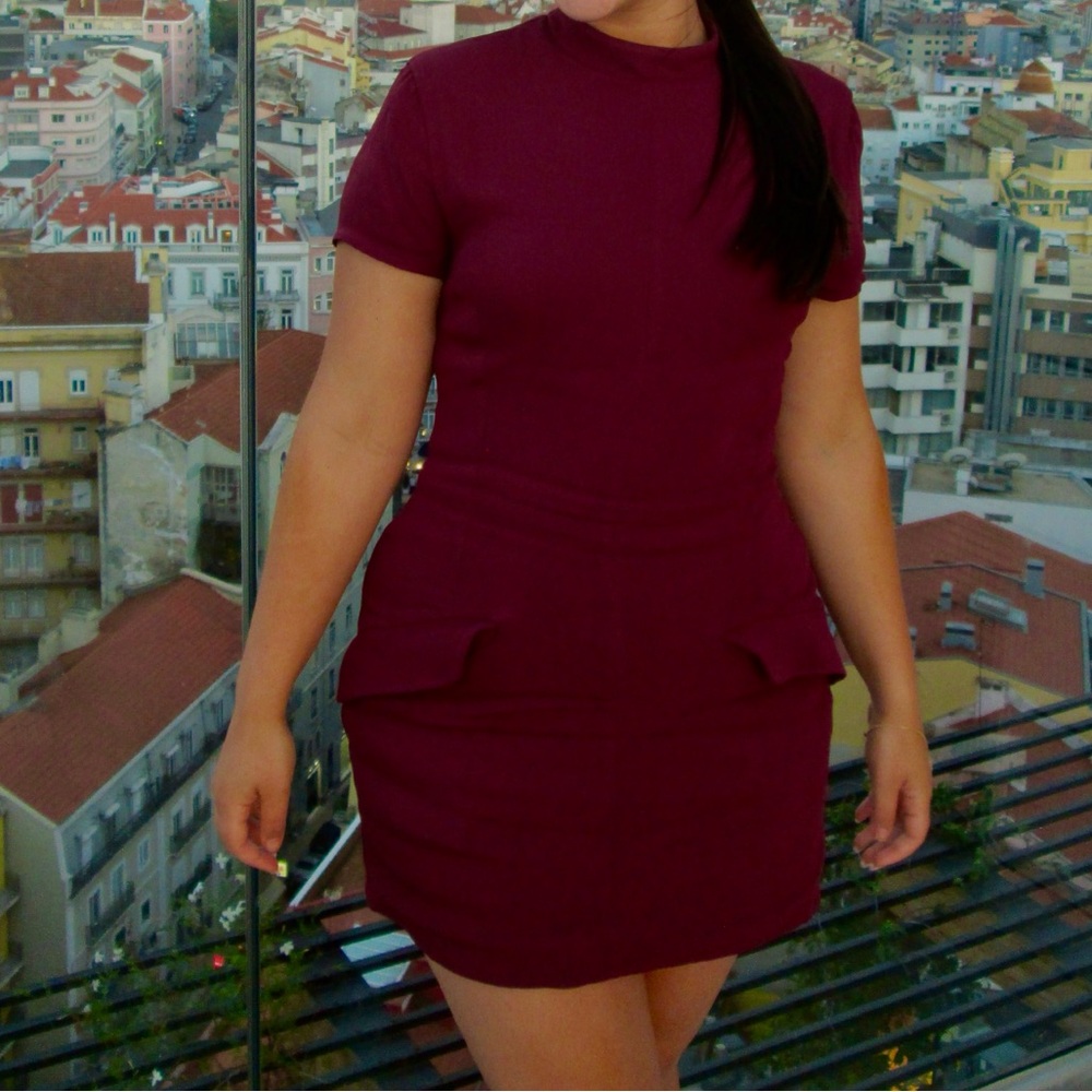 Alia mulberry mini dress - Picture 5 of 5